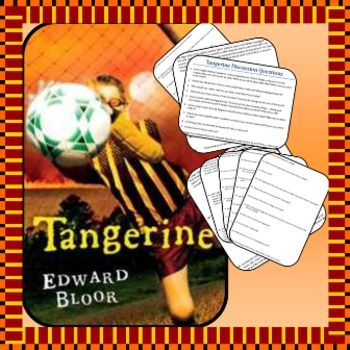 tangerine comprehension questions by chapter